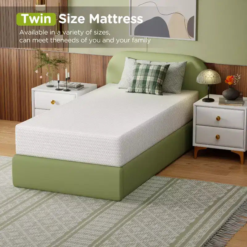 BestMassage 5 Inch Mattress Gel Memory Foam Mattress Medium Firmness Mattresses for Cool Sleep & Pressure Relief CertiPUR-US Certified