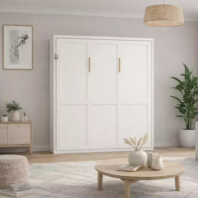 GDFStudio Heloise Modern Wood Murphy Wall Bed