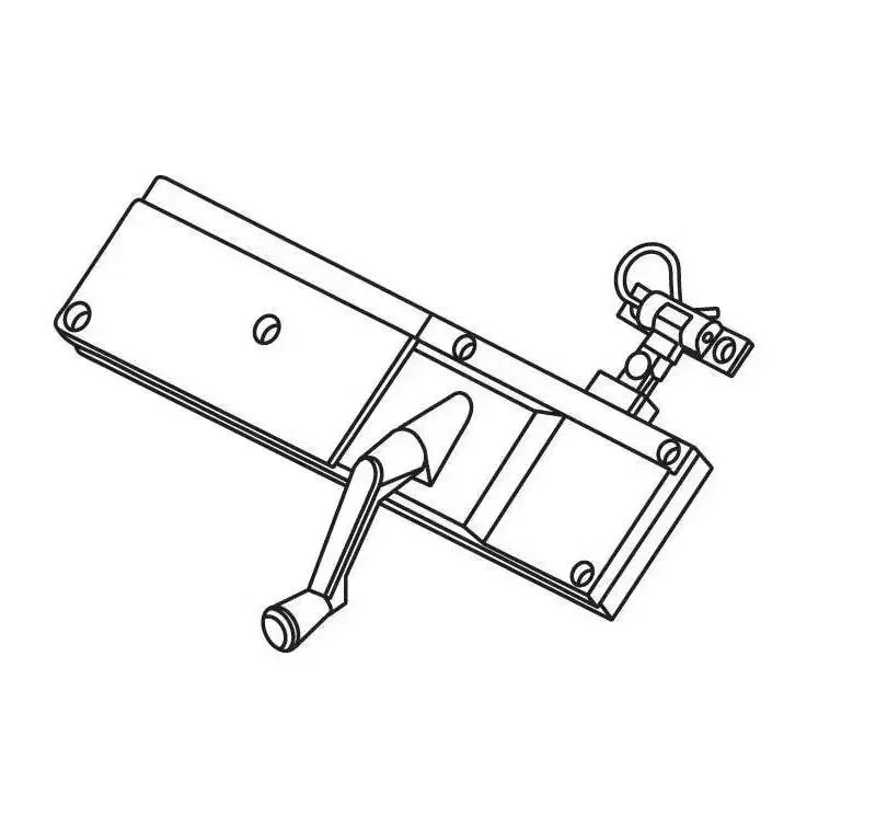 Brixwell Manual Skylight Operator, Zinc Material, Replacement Skylight Hardware, Bronze Finish