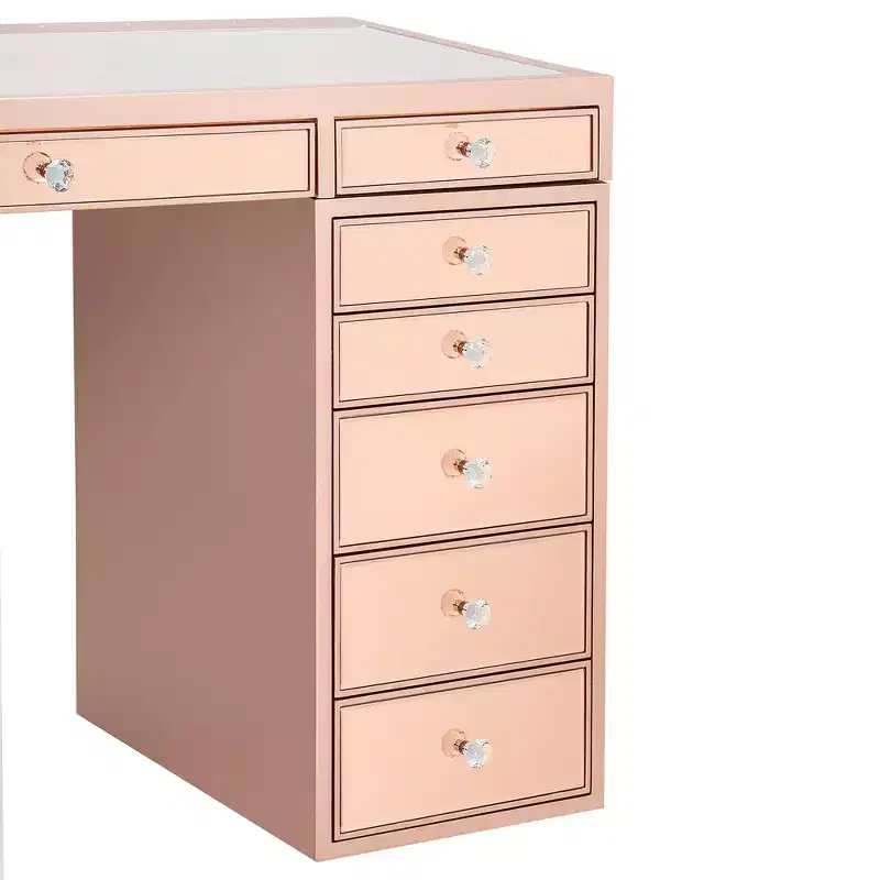 Impressions Vanity SlayStation Plus Premium Mirrored Vanity Table