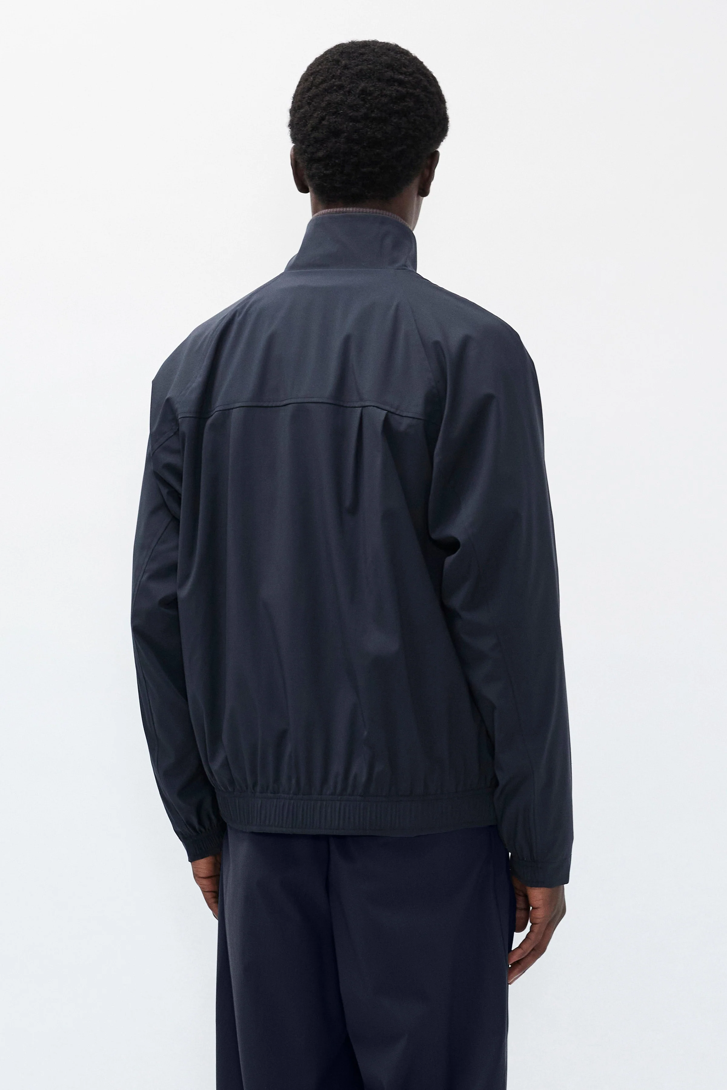 37,5 Wool Harrington Jacket - Combining classic style with advanced - XS/S/M/L/XL/XXL