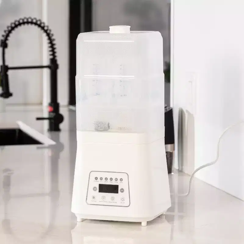 Baby Milk Bottle Warmer & Bottle Sterilizer  Fast, Efficient, Portable, and Hygienic Solution for Breastmilk, Formula, Pacifiers