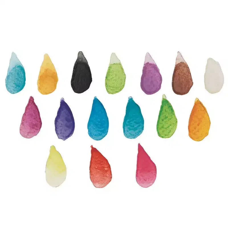 Color Splash! Watercolor Refill Trays, 16 Colors (Pack of 12)