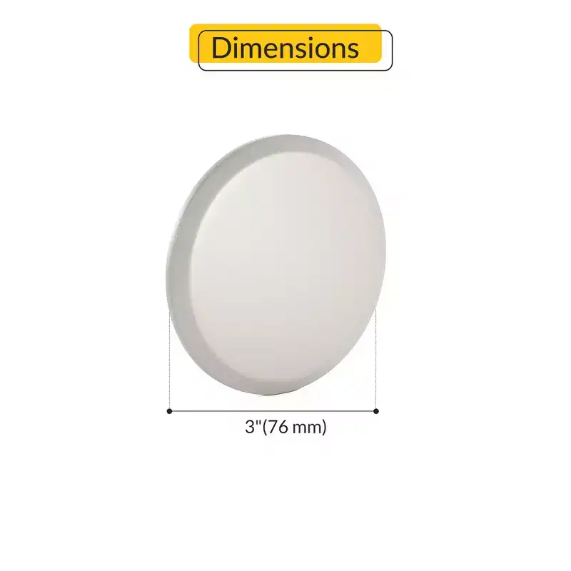 Brixwell 19-181 Wall Protector Cover Plate White 3 Textured Surface Peel And Stick Backing Washable And Paintable